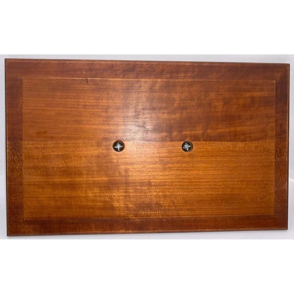 American Crafted Handmade Cherry Wood Box w Lid Funerary Ashes Storage, Keepsake